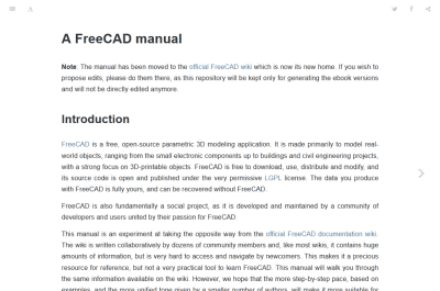 A FreeCAD manual